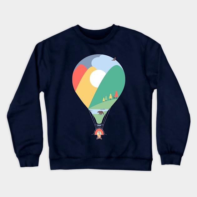 Home is Where We Land Crewneck Sweatshirt by jemae